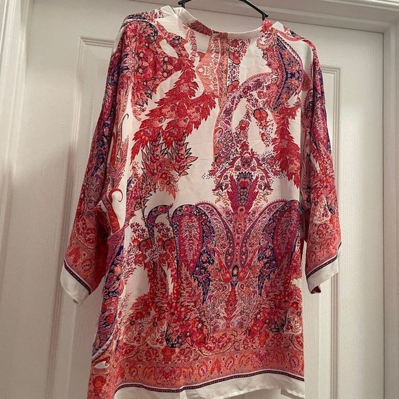 Violet & Claire Women's Button-Down Shirt Multicolor Size XL - Picture 2 of 3